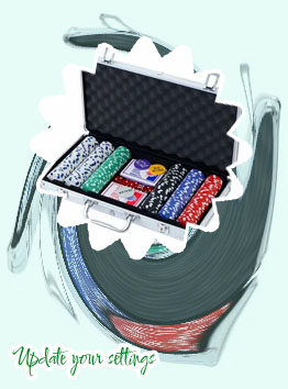 300 piece poker chip set