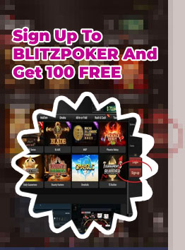 Blitz poker signup promo code