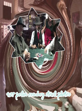 Cowboy poker game
