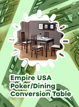 Modern poker dining table