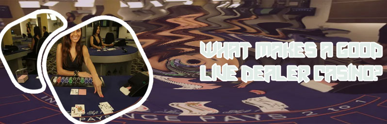 Online live dealer poker