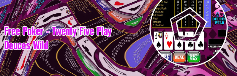 Play deuces wild video poker online free