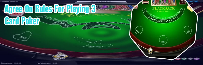 Play three card poker for fun