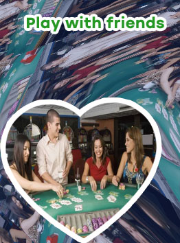 Poker game with friends